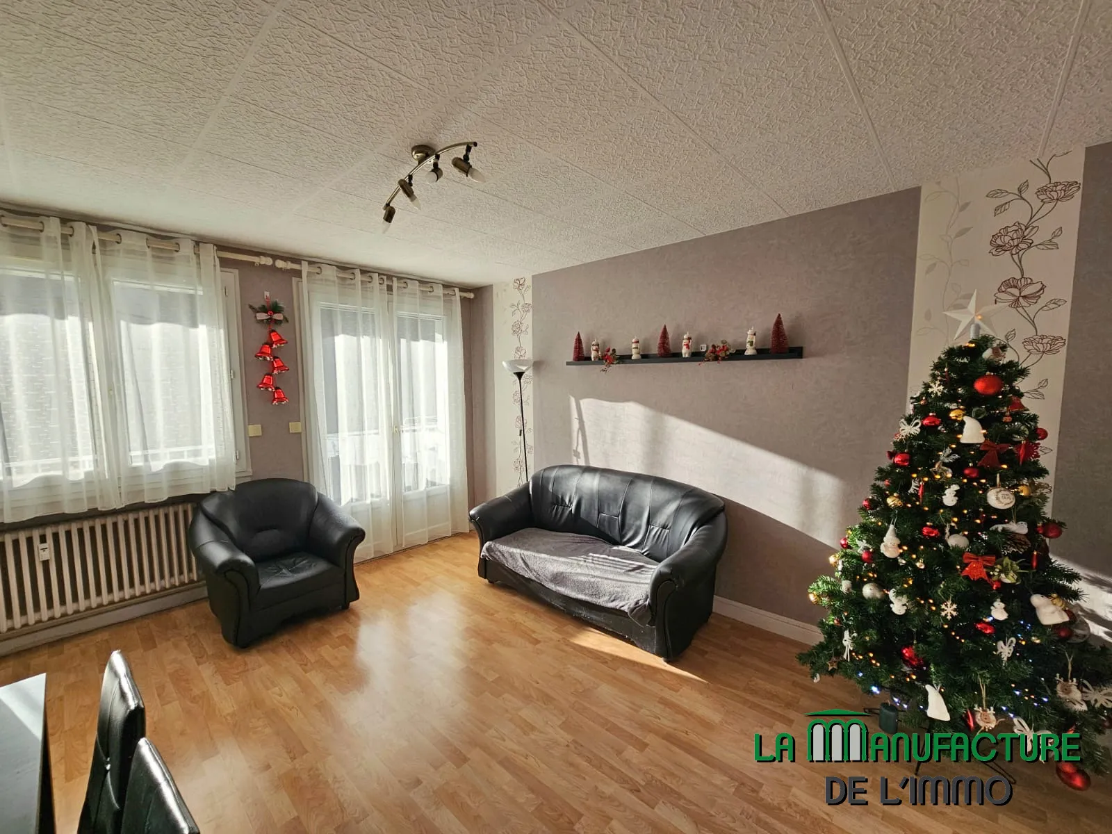 À vendre : Appartement F3 traversant à Saint-Étienne Monthieu 