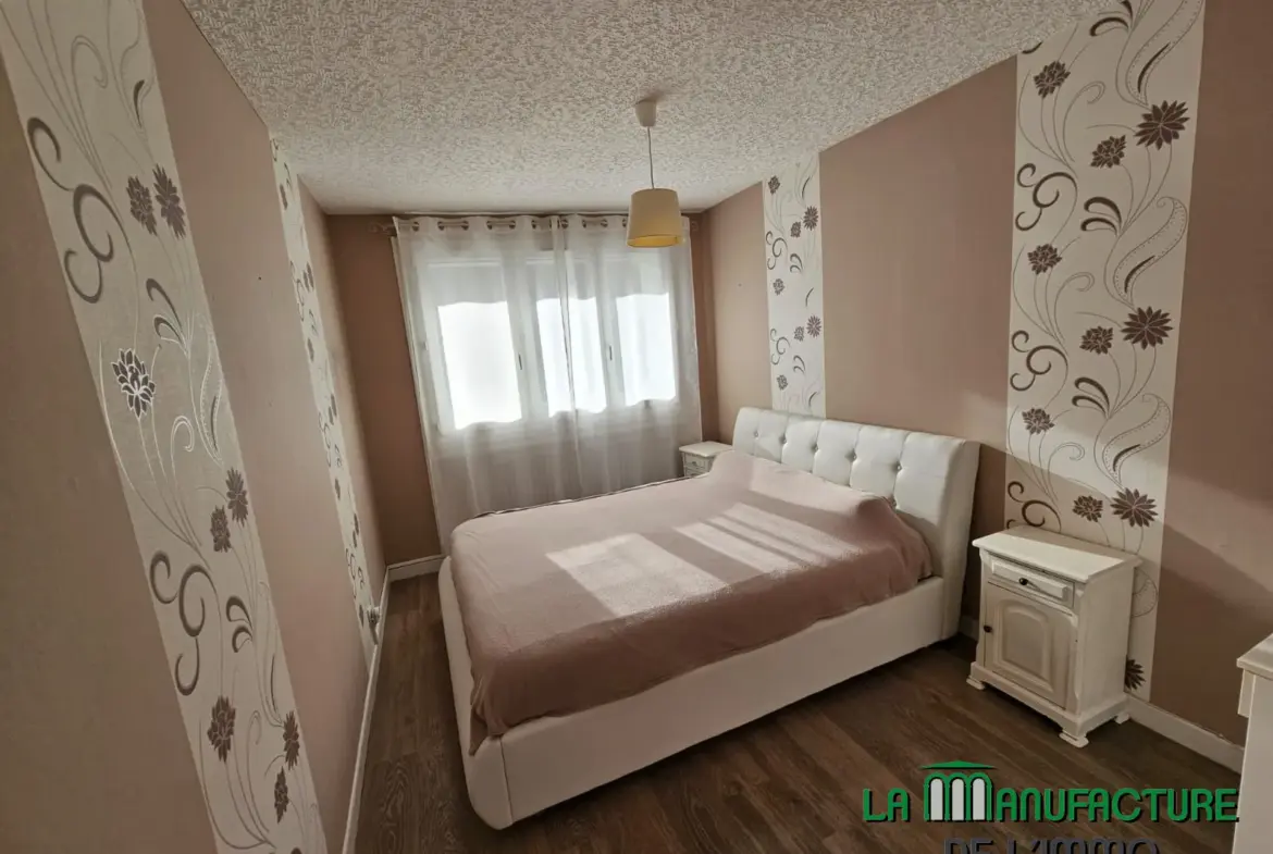 À vendre : Appartement F3 traversant à Saint-Étienne Monthieu 