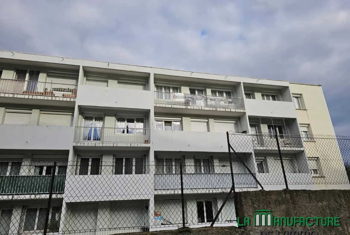 À vendre : Appartement F3 traversant à Saint-Étienne Monthieu 