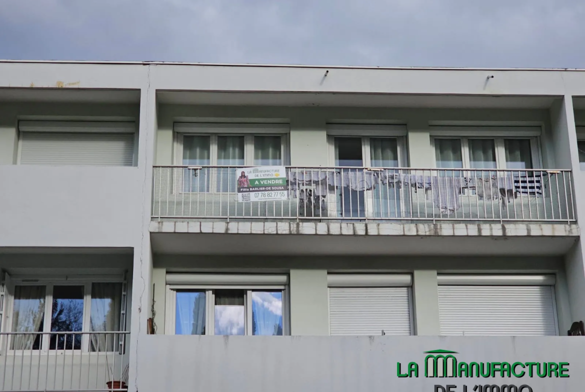 À vendre : Appartement F3 traversant à Saint-Étienne Monthieu 