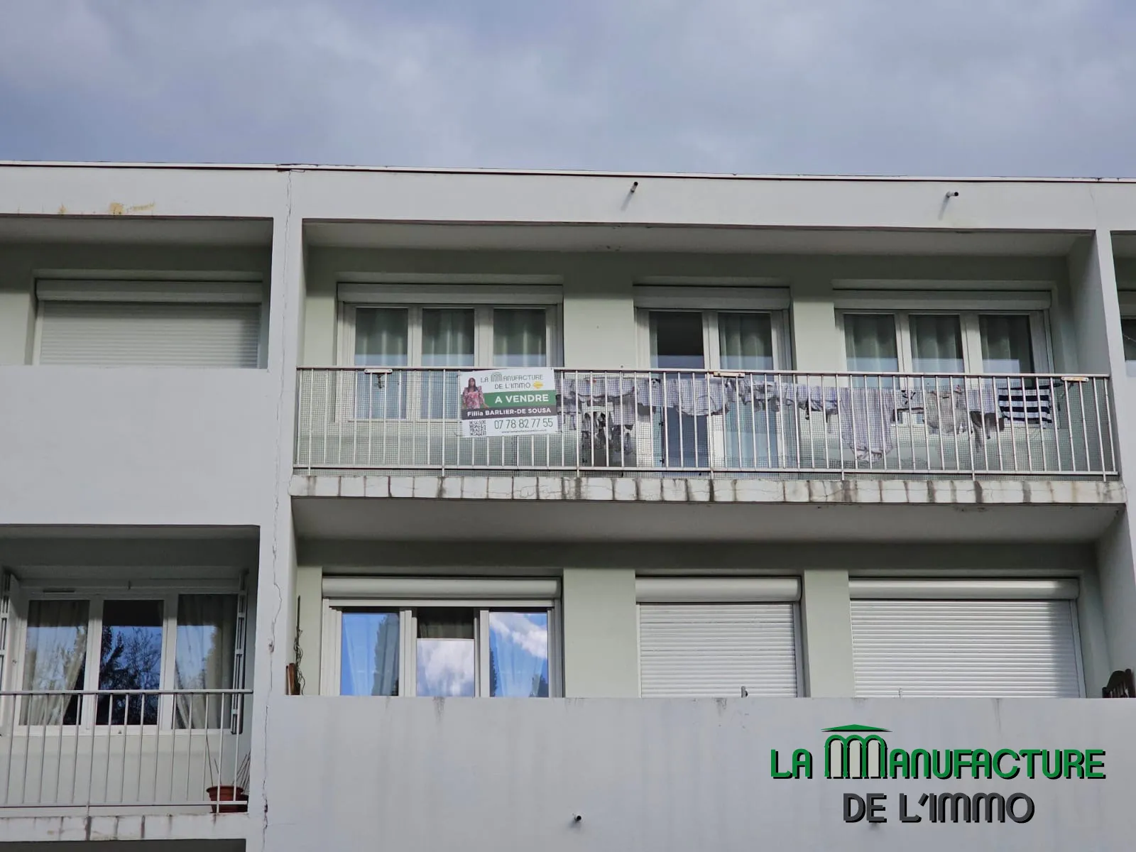 À vendre : Appartement F3 traversant à Saint-Étienne Monthieu 