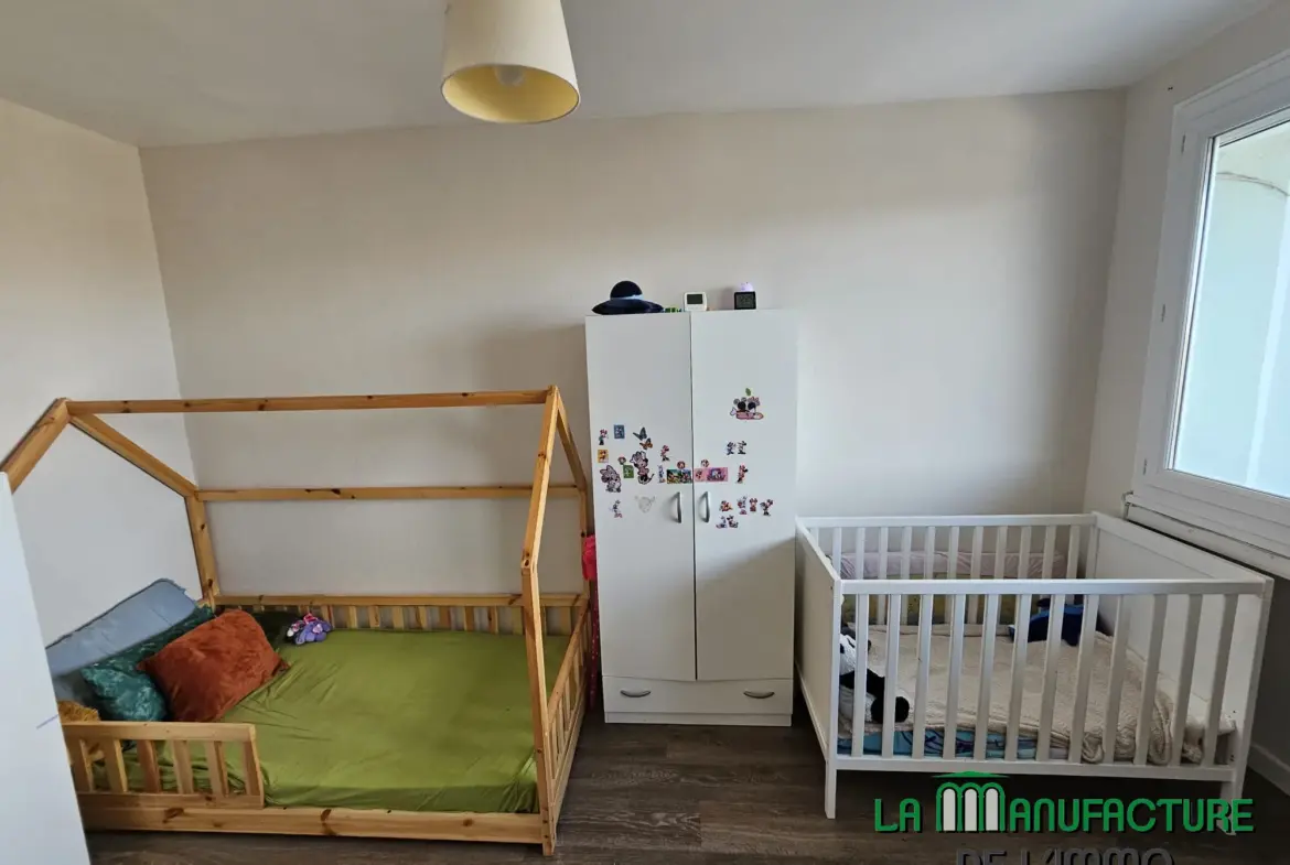 À vendre : Appartement F3 traversant à Saint-Étienne Monthieu 
