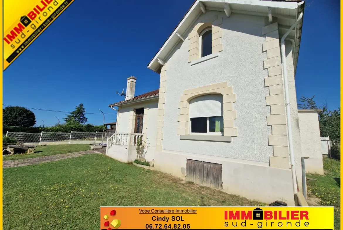 Maison Arcachonnaise de 120 m² à vendre à Bazas 