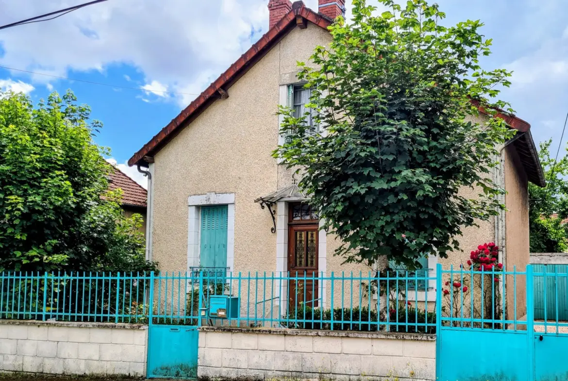 Maison T4 à vendre à Nevers, quartier Montapins 