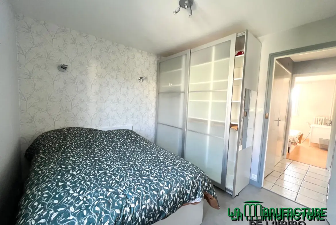 À vendre : Appartement F3 lumineux à Saint-Étienne avec balcon 