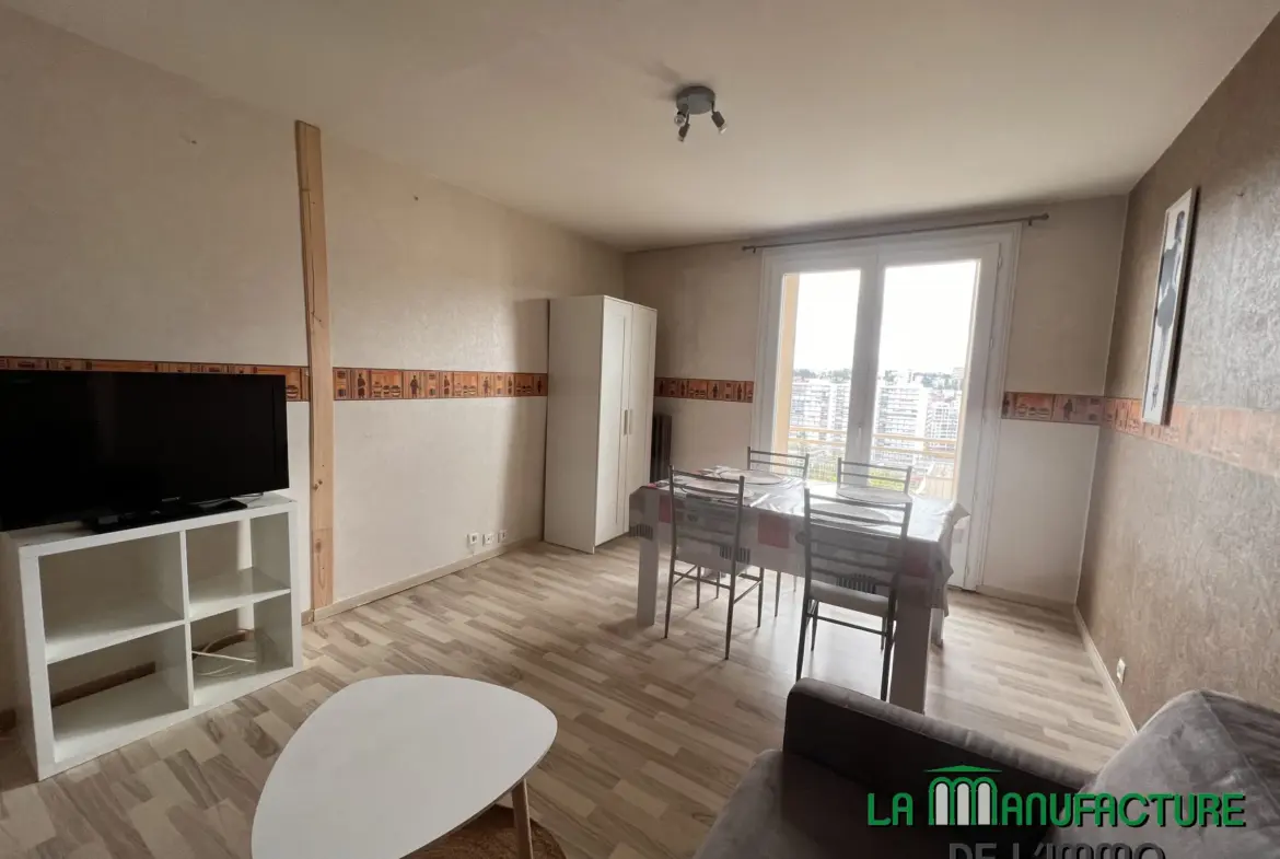 À vendre : Appartement F3 lumineux à Saint-Étienne avec balcon 