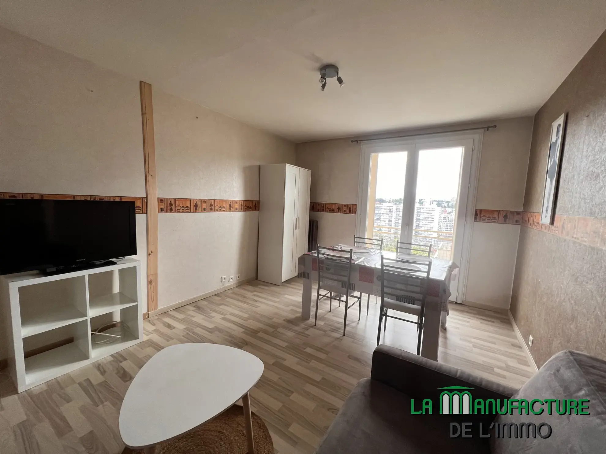 À vendre : Appartement F3 lumineux à Saint-Étienne avec balcon 