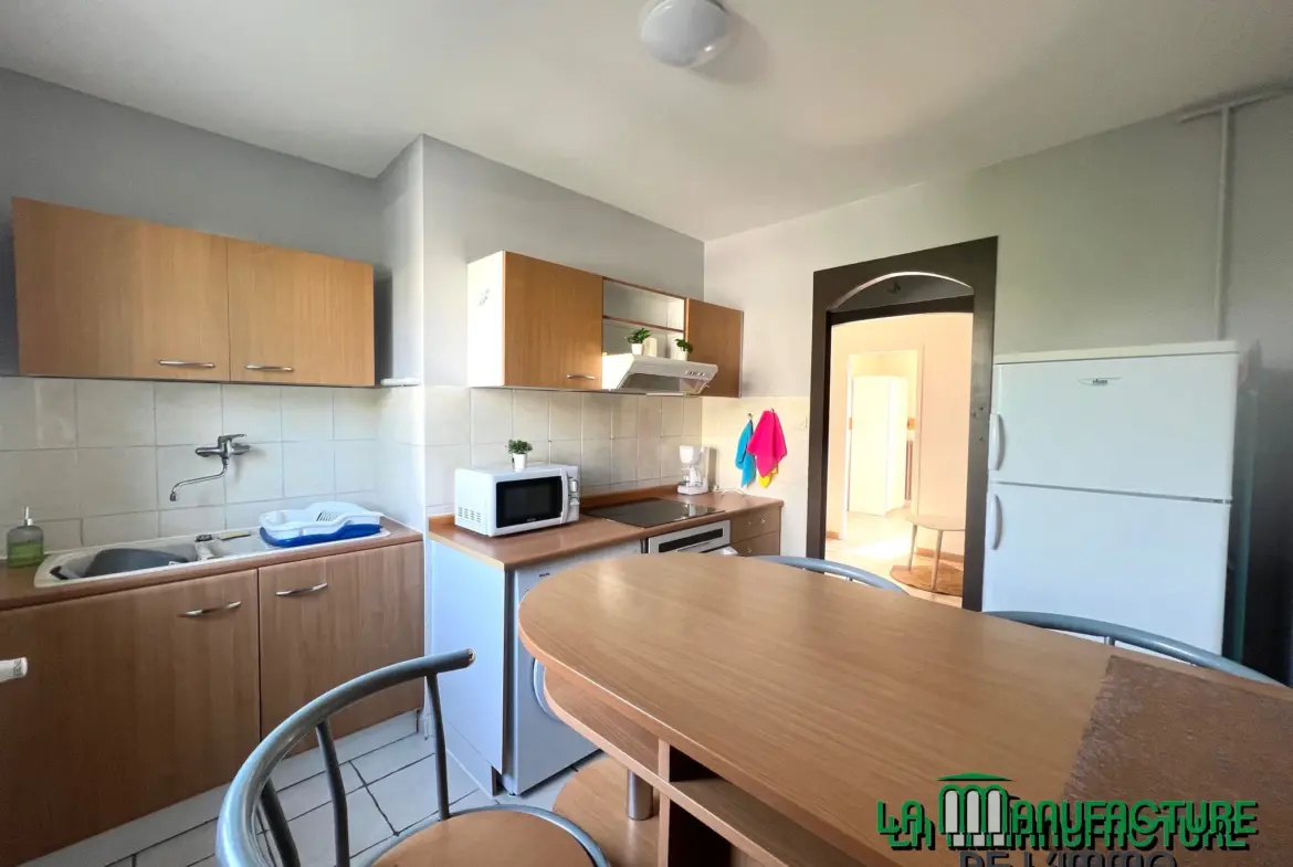 À vendre : Appartement F3 lumineux à Saint-Étienne avec balcon 