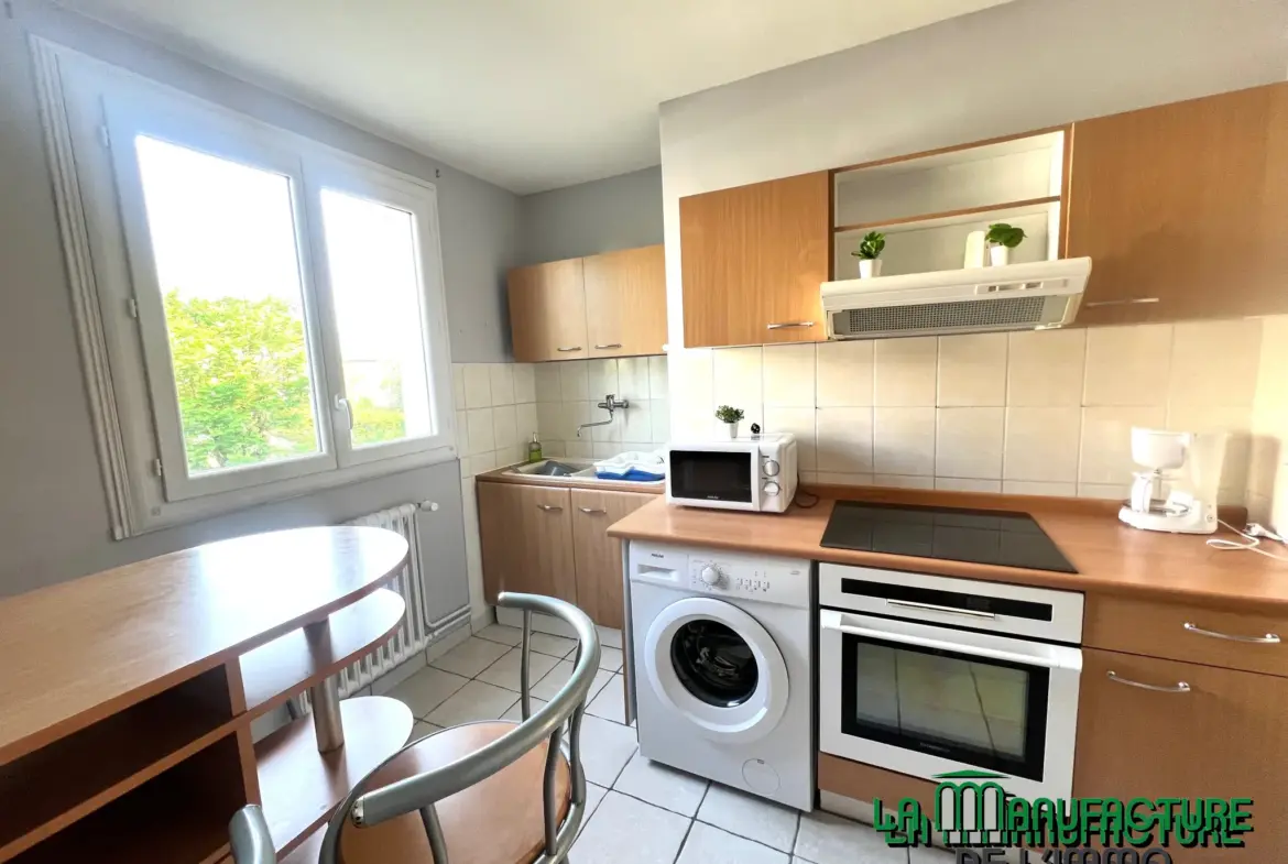 À vendre : Appartement F3 lumineux à Saint-Étienne avec balcon 