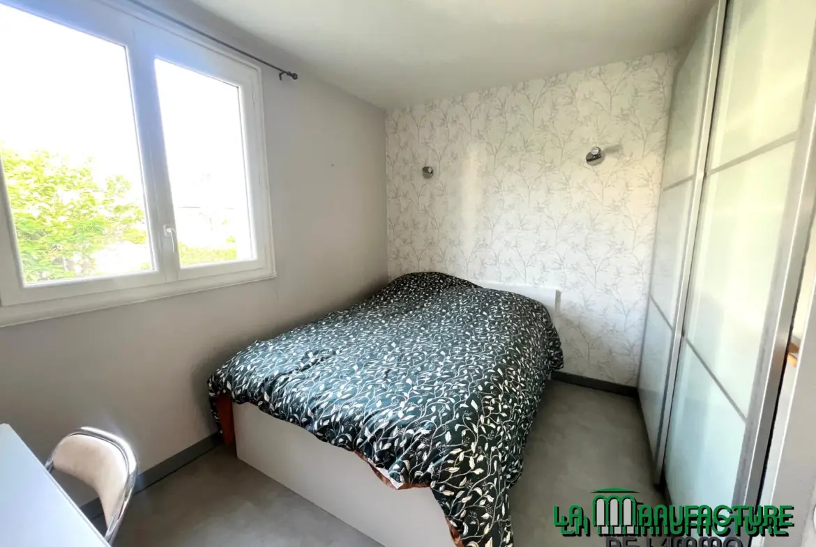 À vendre : Appartement F3 lumineux à Saint-Étienne avec balcon 