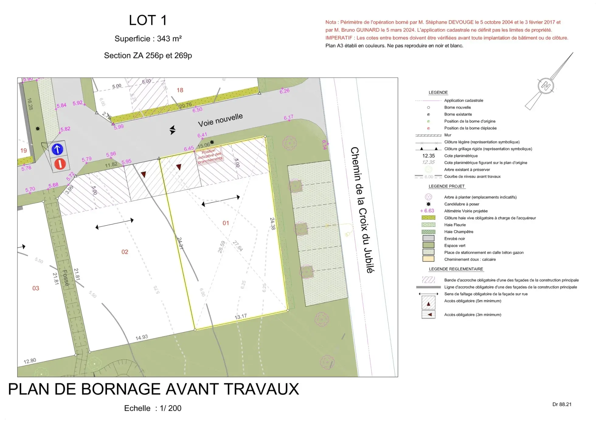 Terrain Constructible Viabilisé de 343 m² à Mornac-sur-Seudre 
