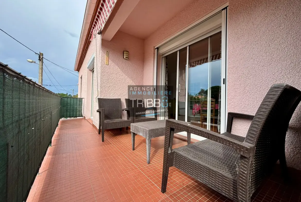 Maison à vendre à Bages - 3 chambres, garage, terrasse 