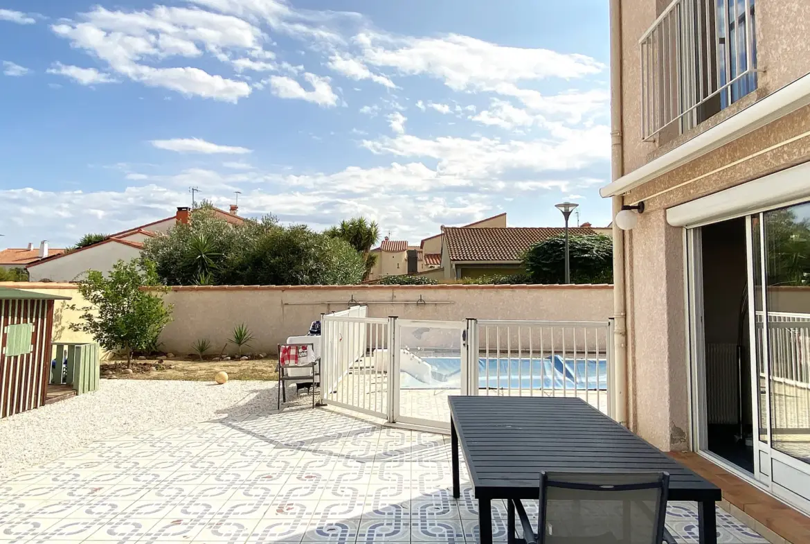 Villa 3 faces avec piscine à Saint-Estève 