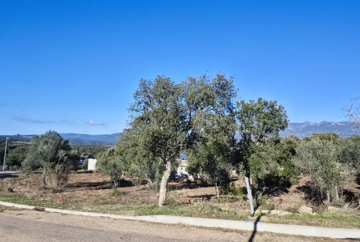 Dernières parcelles à bâtir à Figari - Vue imprenable 