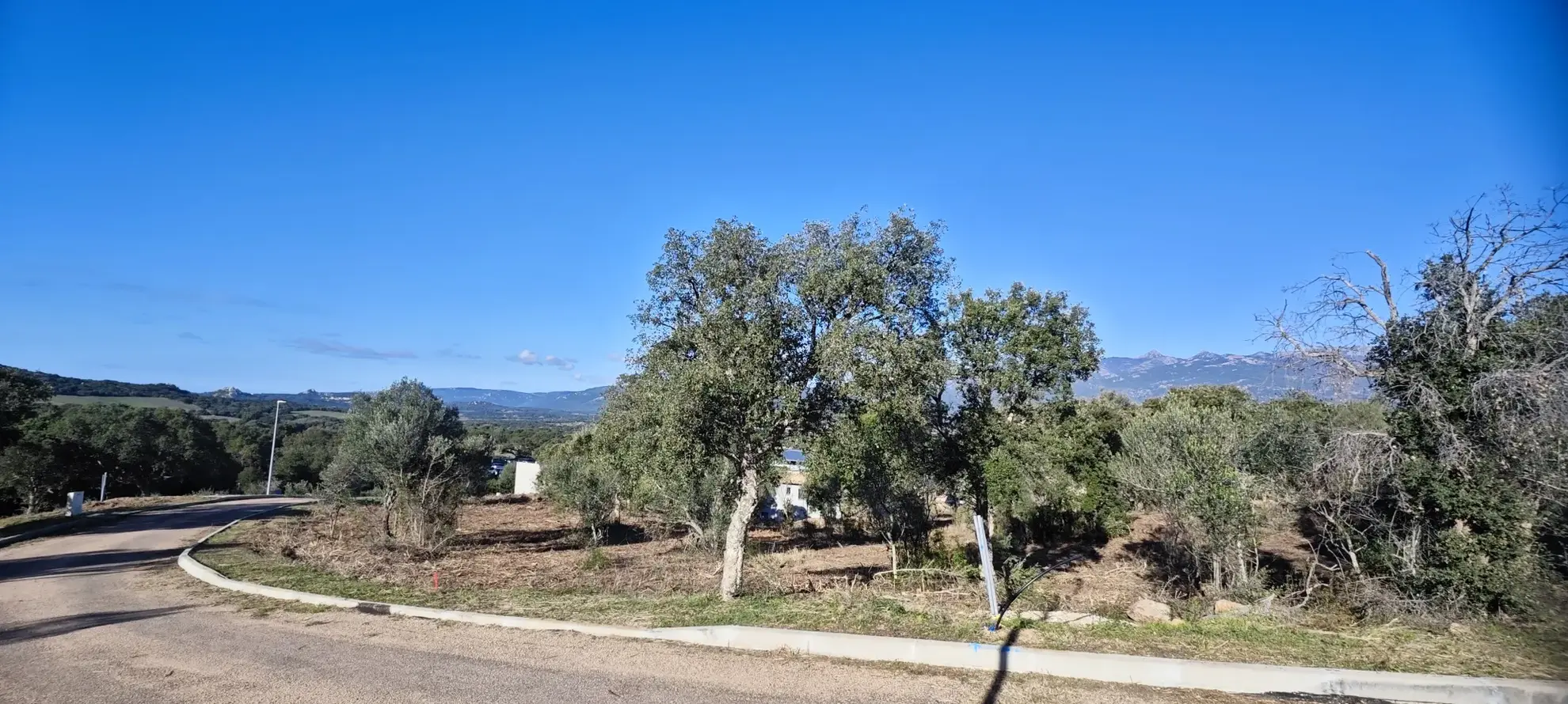 Dernières parcelles à bâtir à Figari - Vue imprenable 