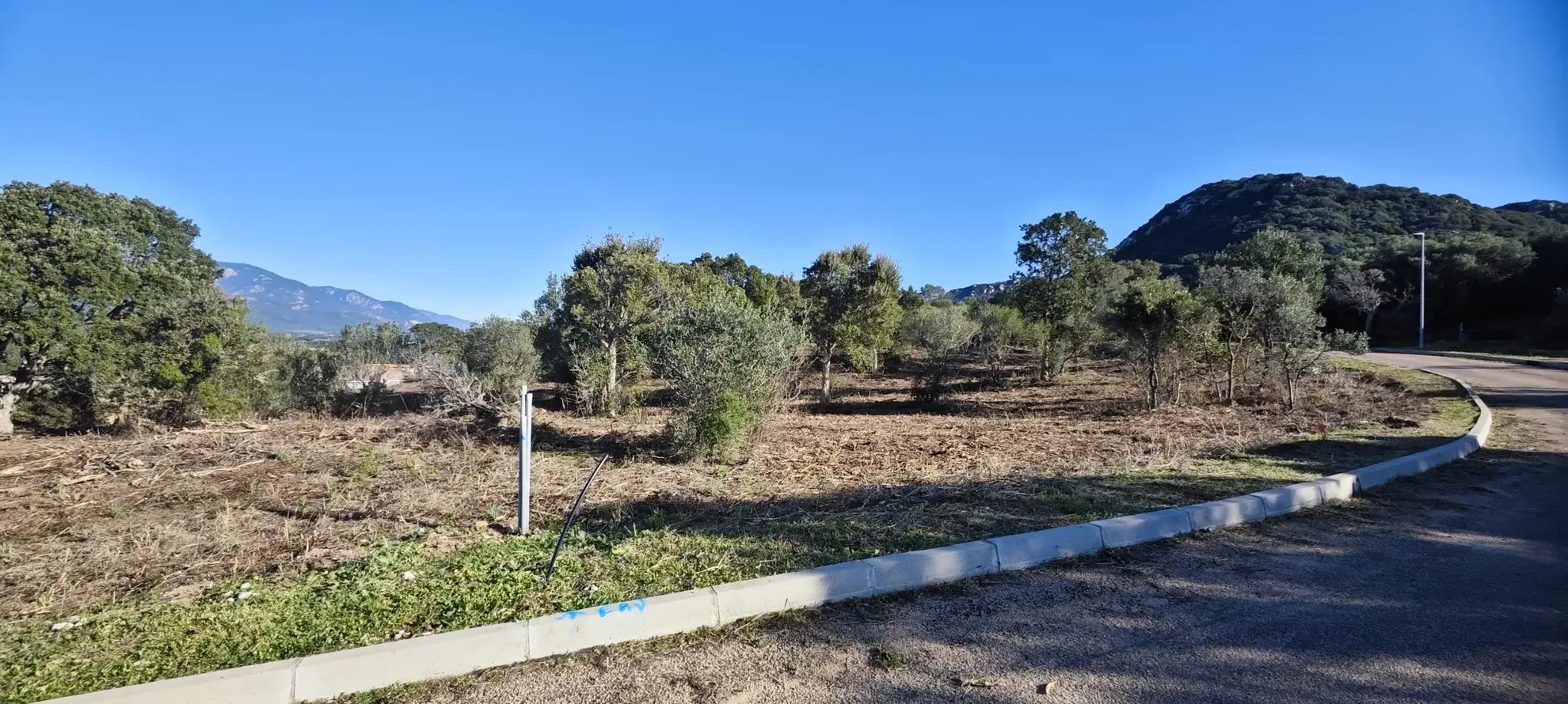 Dernières parcelles à bâtir à Figari - Vue imprenable 