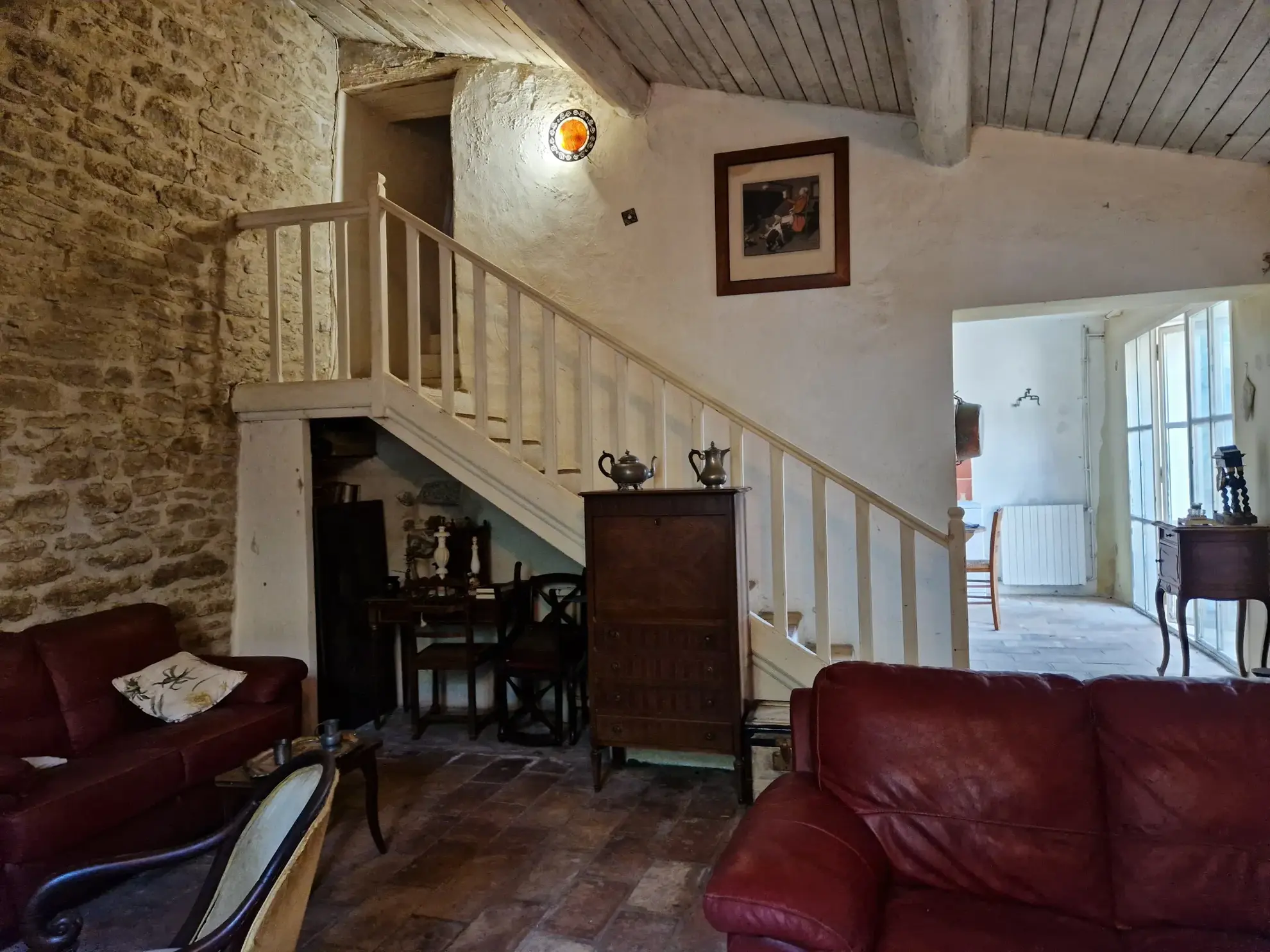 À vendre : Maison de village avec jardin à Aujargues 