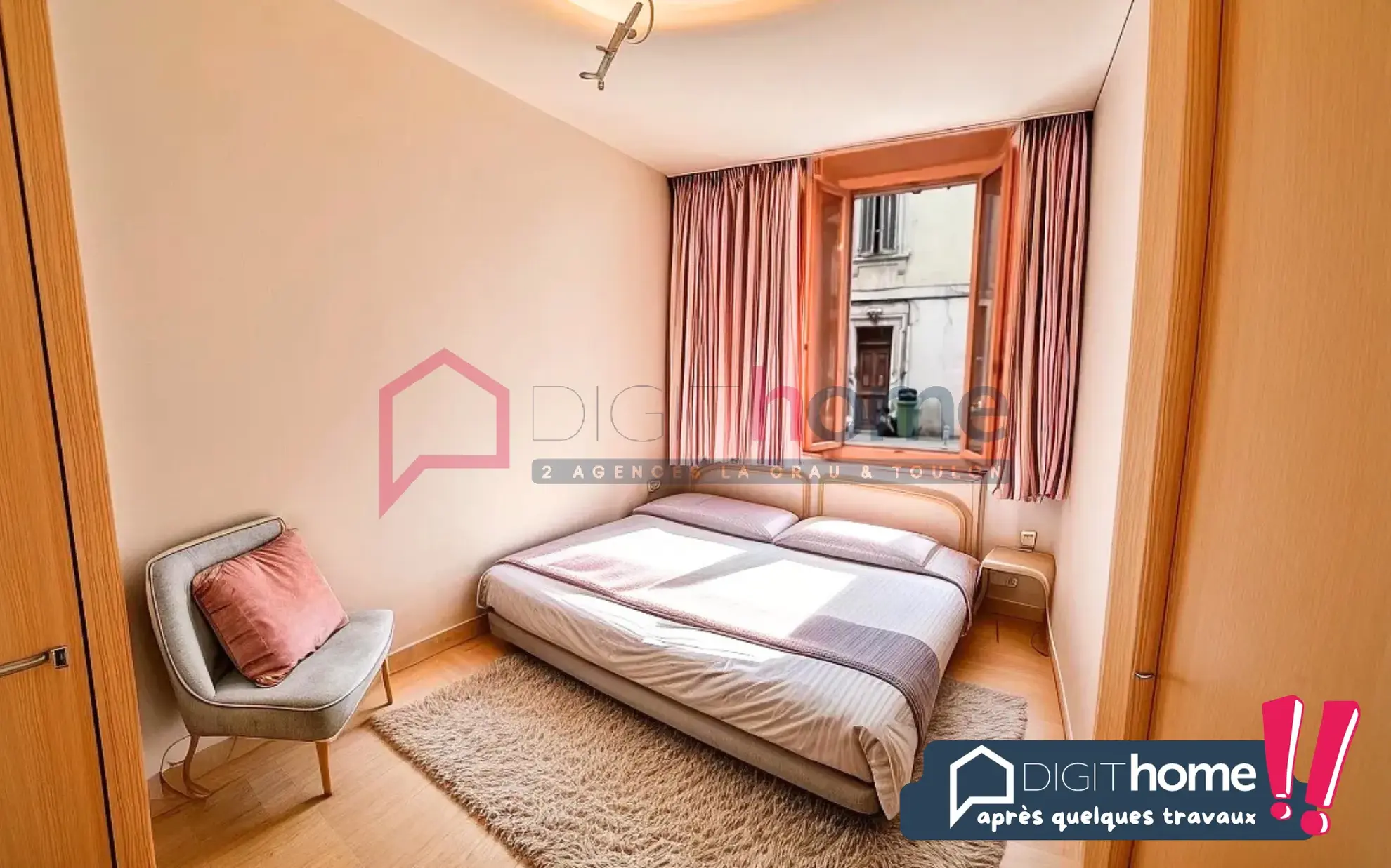 Appartement T2 à rénover à Toulon avec véranda - 80 000 € 
