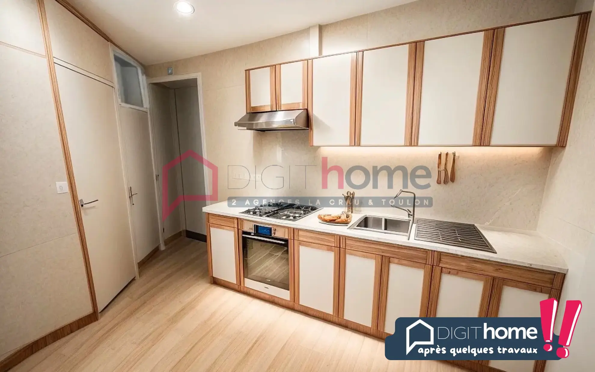 Appartement T2 à rénover à Toulon avec véranda - 80 000 € 