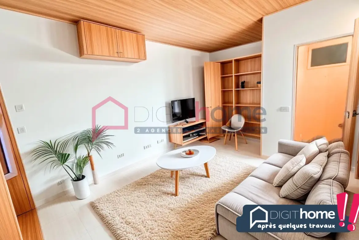 Appartement T2 à rénover à Toulon avec véranda - 80 000 € 
