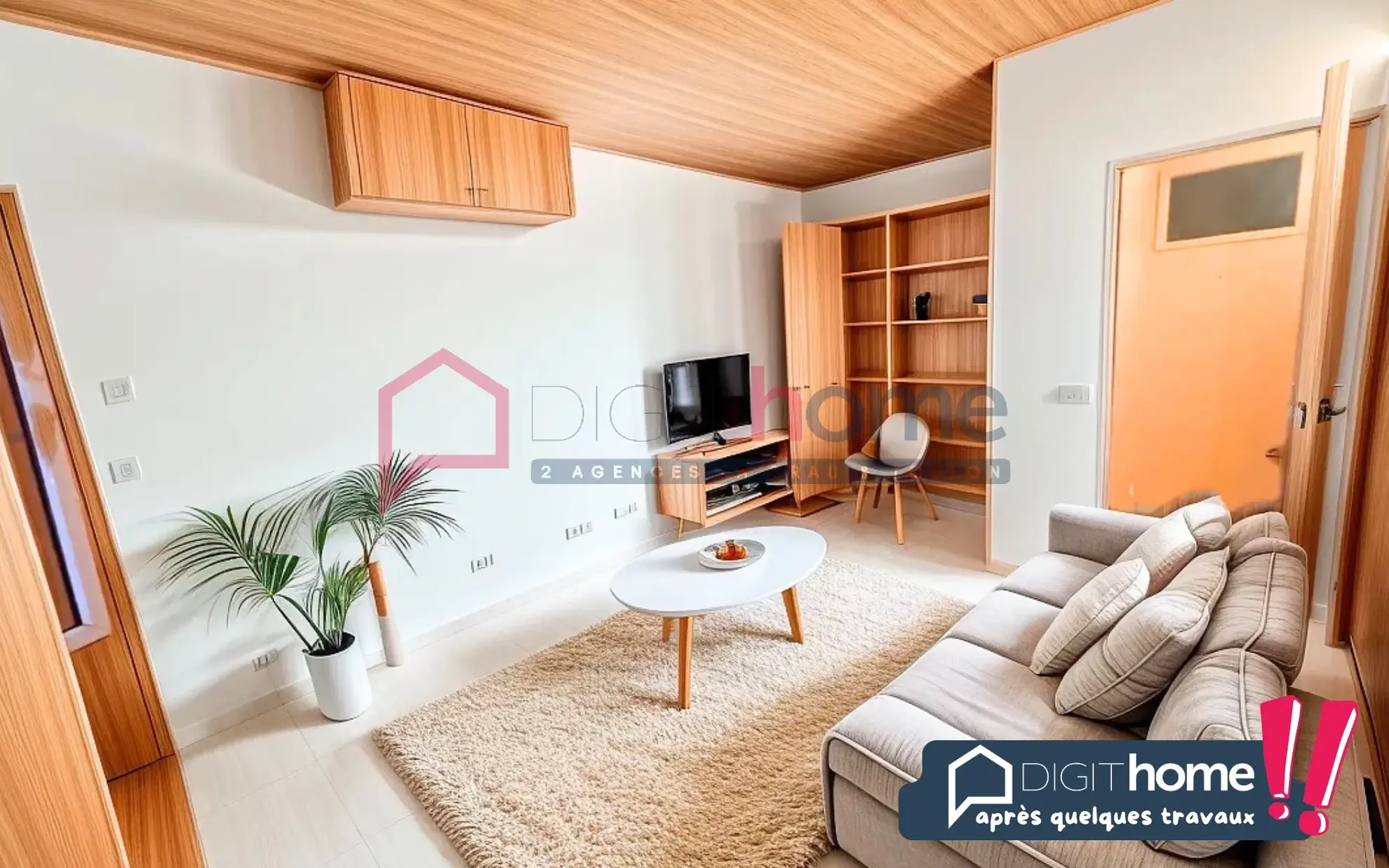 Appartement T2 à rénover à Toulon avec véranda - 80 000 € 