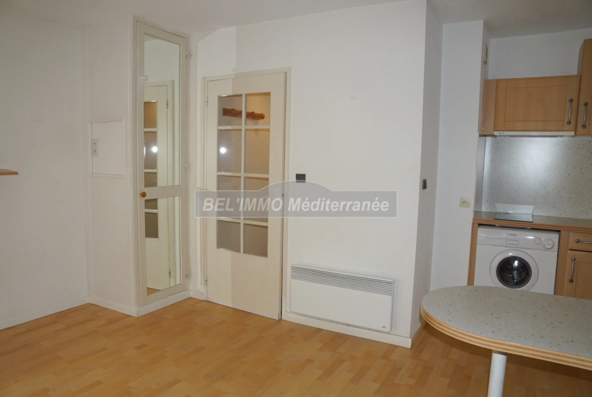 Studio lumineux de 21 m² avec terrasse à Cavalaire sur mer 