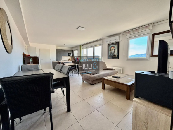 Appartement F3 avec terrasse et vue Canigou à Pollestres 