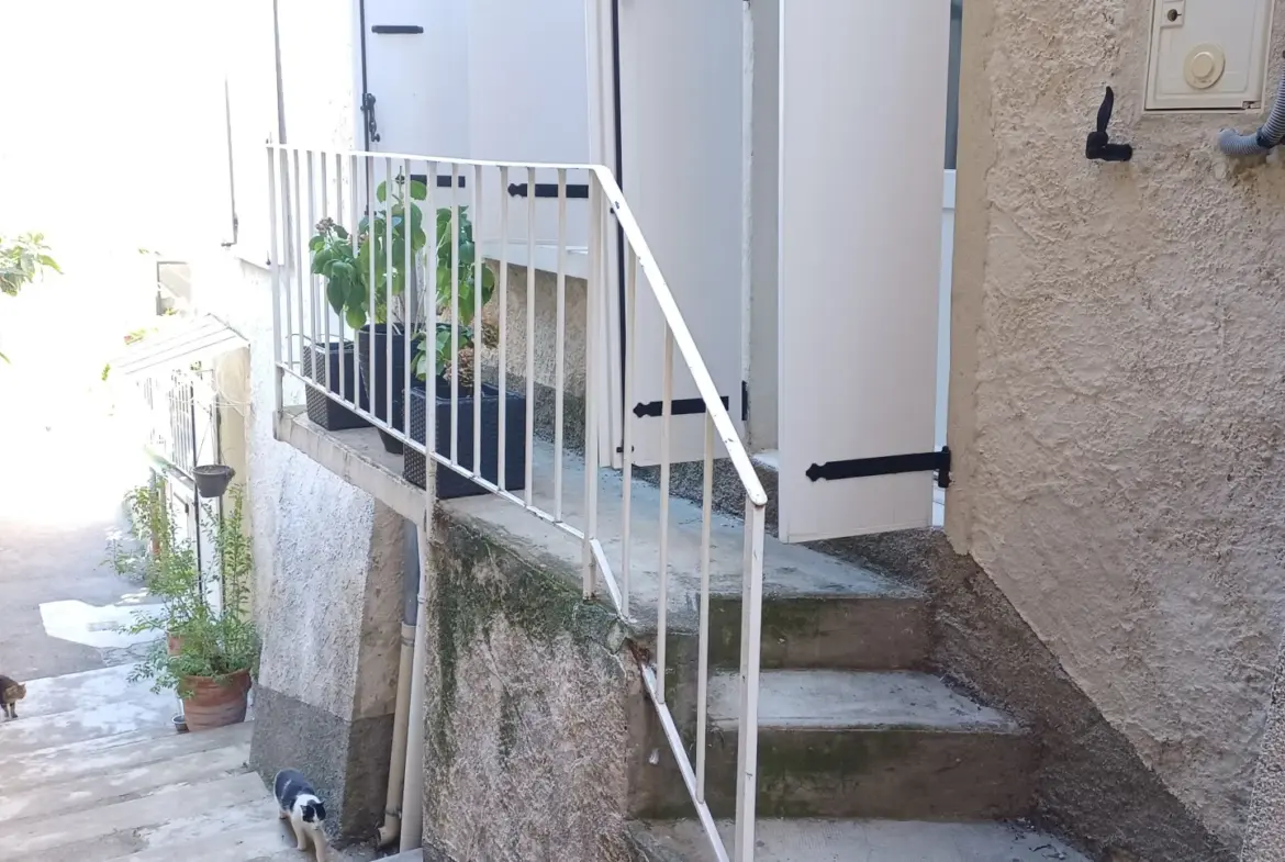 Maison de village sur 3 niveaux àLes Mées avec terrasse et potentiel d'agrandissement 