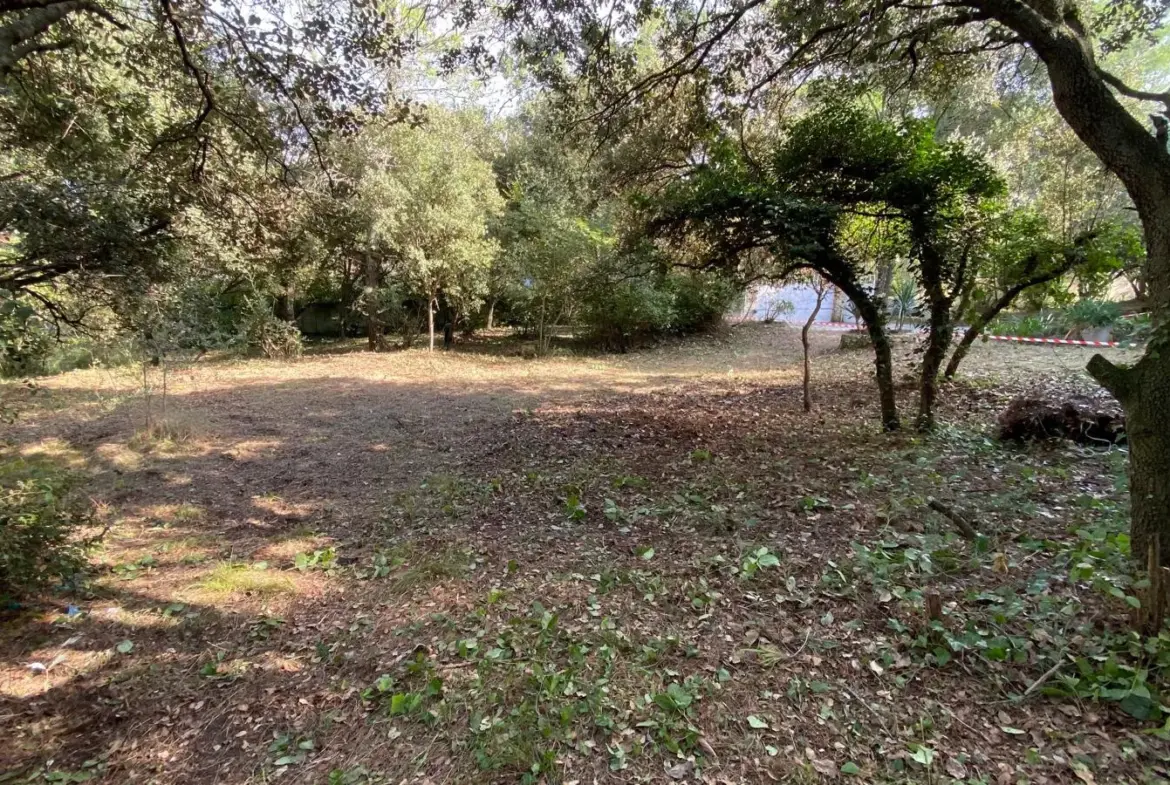 Terrain constructible à Villevieille de 659 m² en vente 