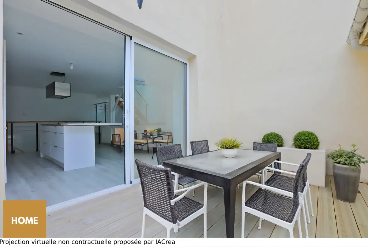 Maison de ville rénovée à Villers-lès-Nancy - 130m² 