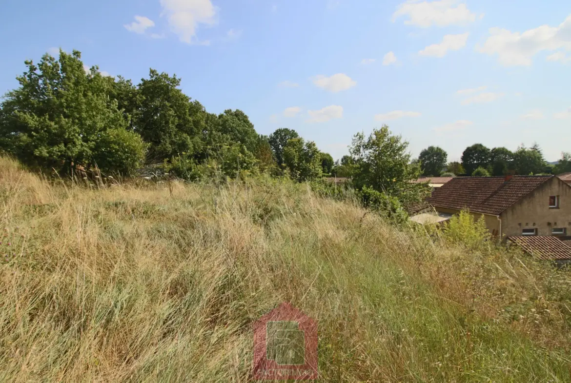 Vente d'un terrain constructible à Puy l'Évêque de 675 m² 