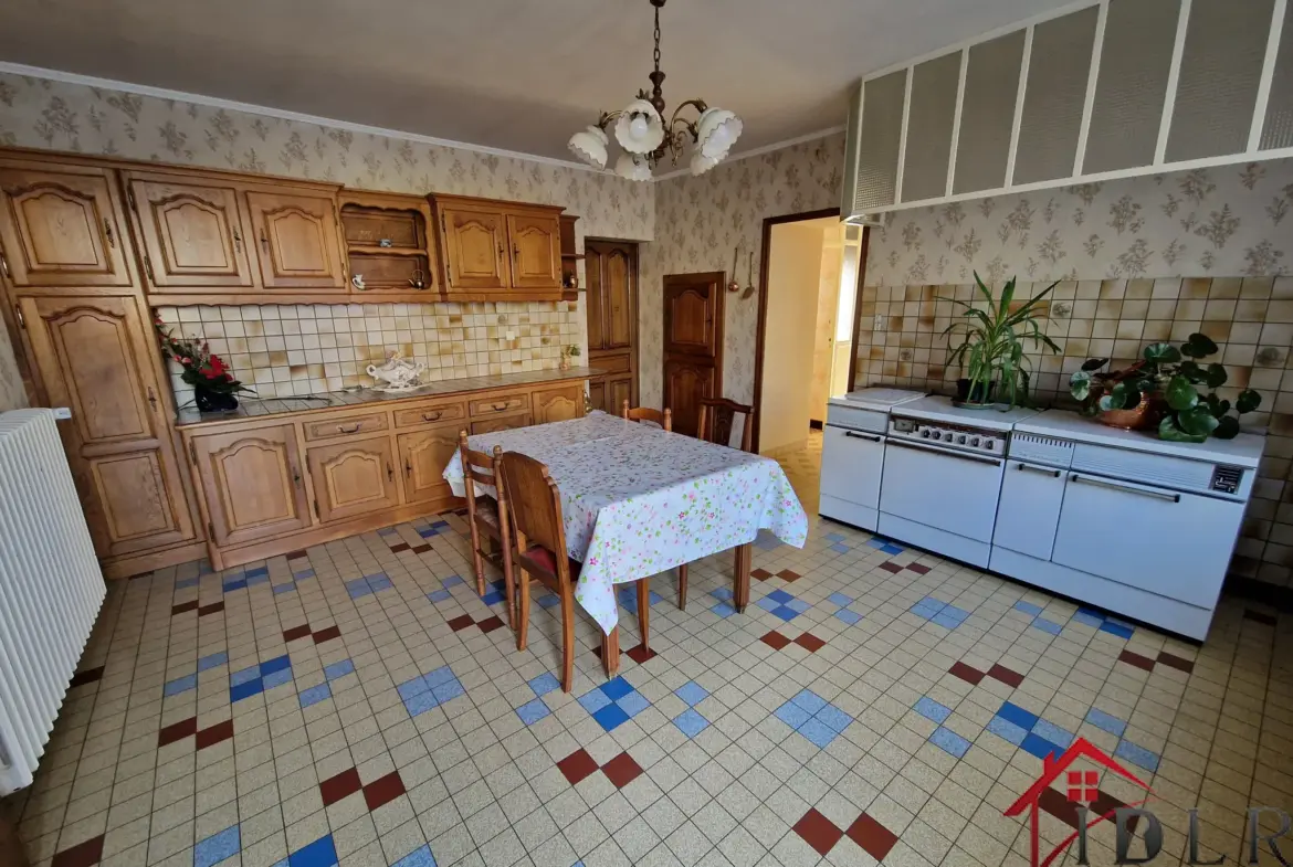 Maison authentique à vendre à Tollaincourt 
