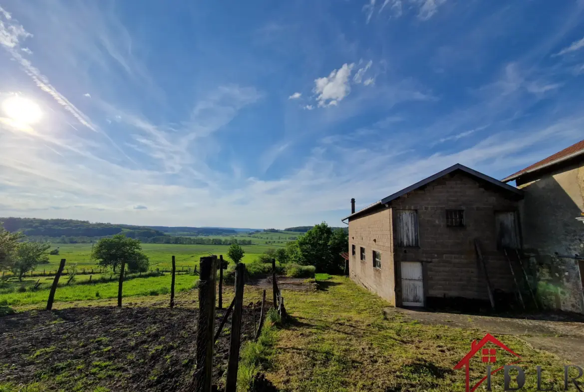Maison authentique à vendre à Tollaincourt 