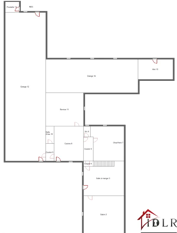 Maison authentique à vendre à Tollaincourt 