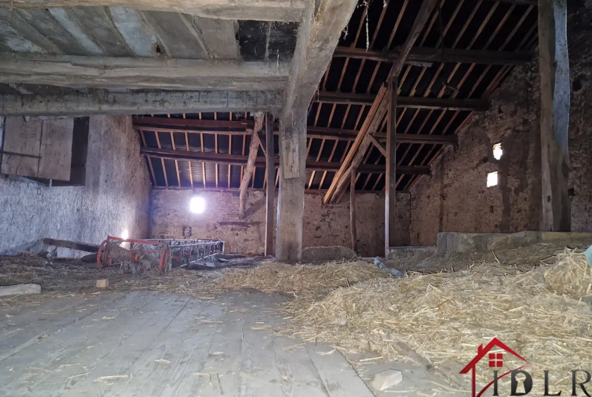 Maison authentique à vendre à Tollaincourt 