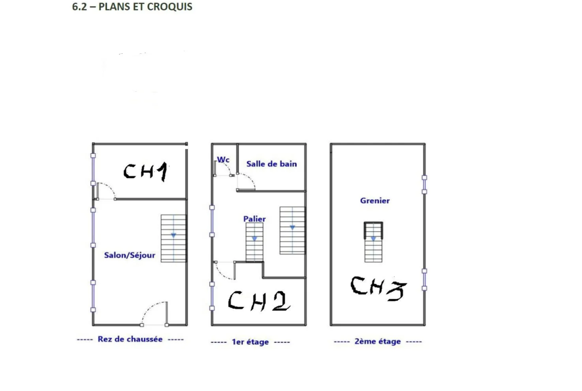 Duplex T4 à vendre à Cartigny, Roubaix - 101 000 € 