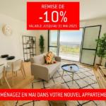 Grand studio de 35 m² en rez-de-jardin avec terrasse, jardin privatif exposé ouest et parking inclus.