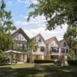 Appartement 2 pièces neuf de 42 m² avec jardin de 10,83 m² et terrasse de 4,92 m² à Marly-le-Roi, exposition Nord-Ouest.