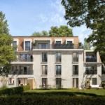 Appartement 2 pièces neuf de 42 m² avec jardin de 10,83 m² et terrasse de 4,92 m² à Marly-le-Roi, exposition Nord-Ouest.