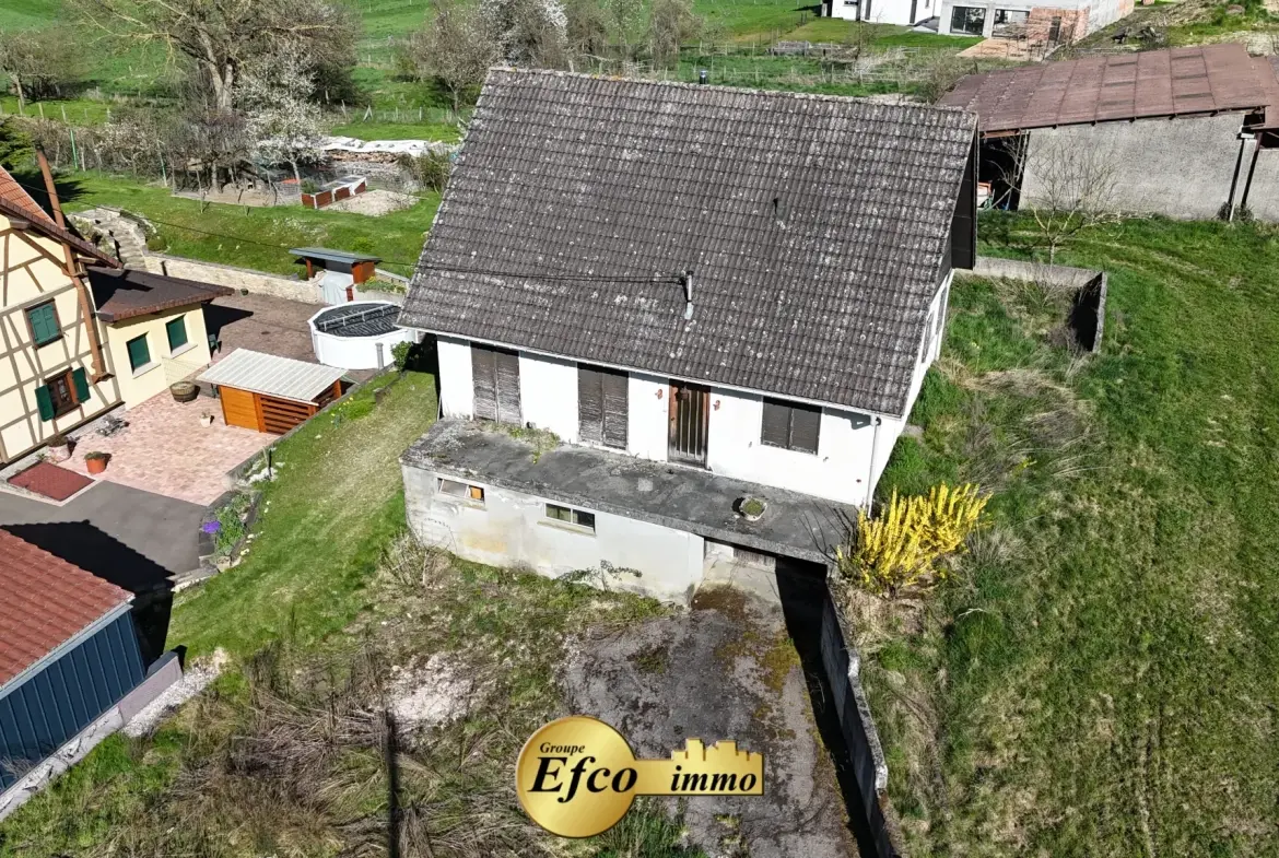 Maison à rénover de 95 m² à Franken avec garage et grand potentiel 