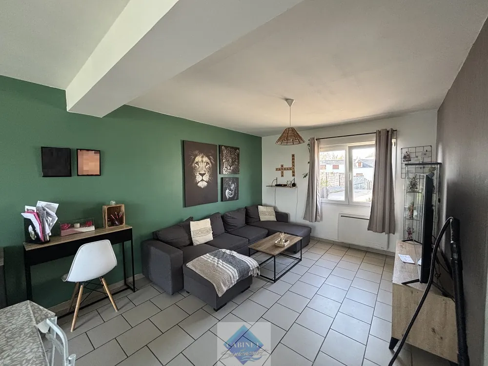 Maison semi-mitoyenne 6 km de la mer à Ault, 3 chambres, jardin clos 