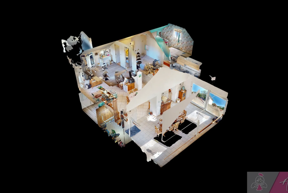 Belle maison de 165 m² avec piscine et extérieur arboré à Ougney 
