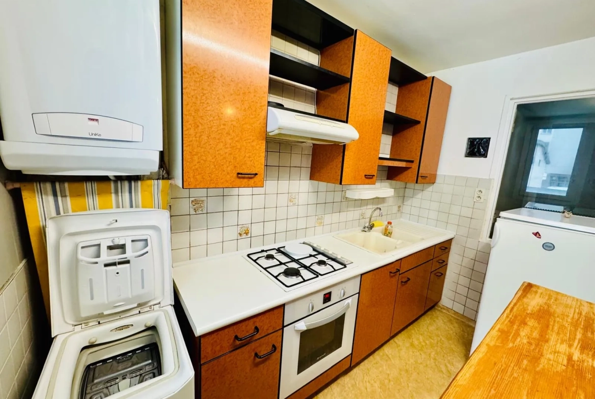 Appartement F3 à Grenoble Aigle, 52 m² avec balcon et stationnement à proximité 