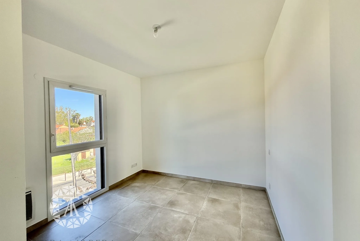 Appartement 2 pièces neuf à Argeles-sur-Mer avec terrasse et parking 