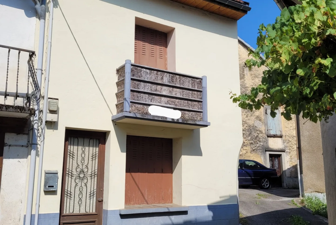 Maison de montagne de 65 m² à Massat, 3 chambres, proche commodités 