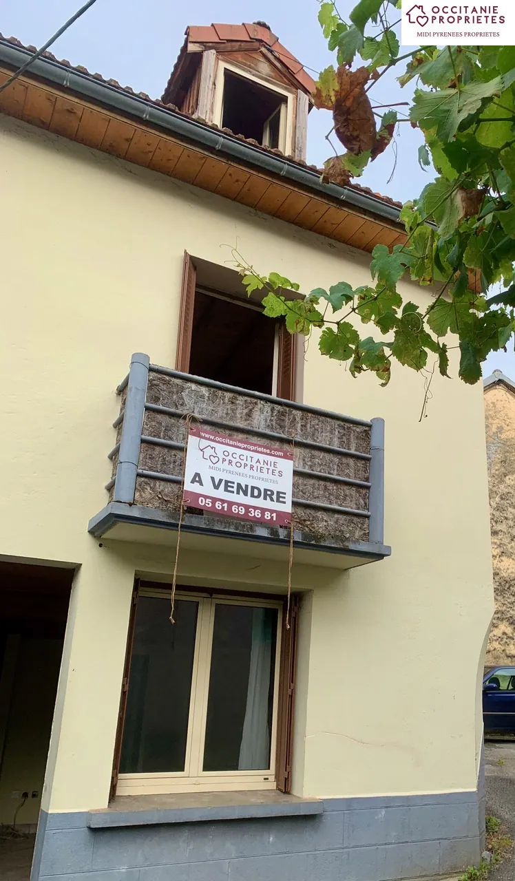 Maison de montagne de 65 m² à Massat, 3 chambres, proche commodités 