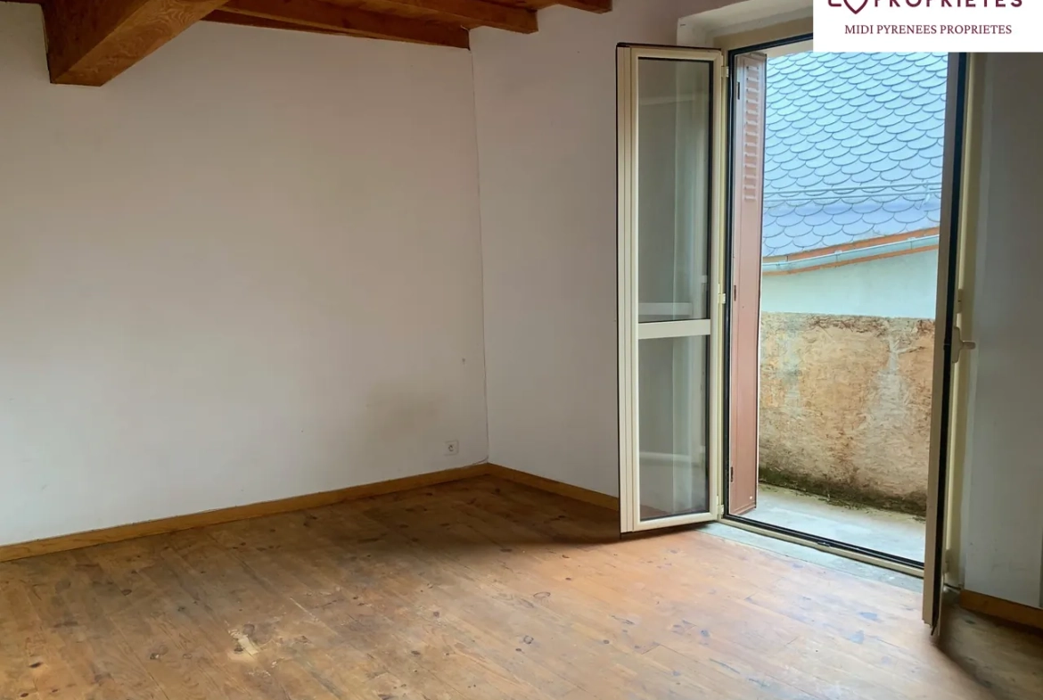 Maison de montagne de 65 m² à Massat, 3 chambres, proche commodités 