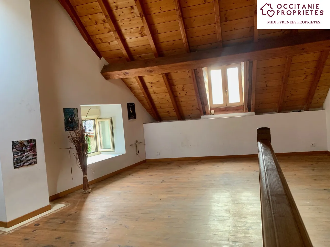 Maison de montagne de 65 m² à Massat, 3 chambres, proche commodités 