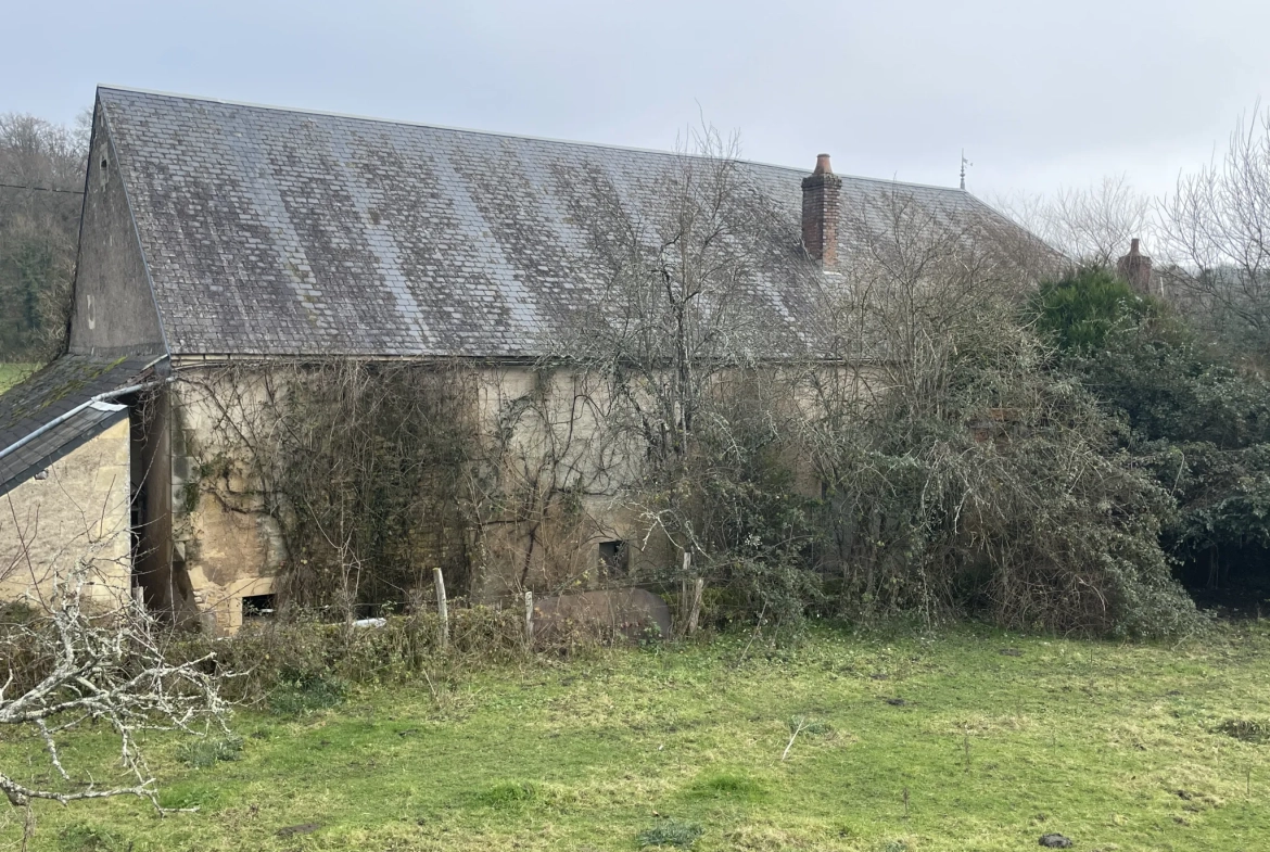 Maison à rénover avec grand terrain près de Prémery dans la Nièvre 