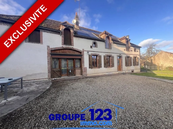Maison familiale 5 chambres avec terrain à Aillant / Toucy
